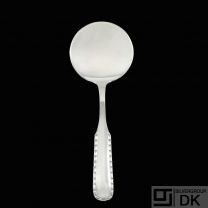 Georg Jensen. Silver Canapé Server 207 - Perle / Rope #34.