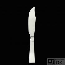 Georg Jensen. All Silver Cheese Knife 221- Blok / Acadia #46.