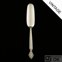 Georg Jensen Silver Cheese Spoon - Acanthus/ Dronning - VINTAGE