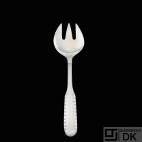 Georg Jensen. Silver hors d'oeuvre Fork 262 - Perle / Rope #34.