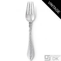 Georg Jensen Silver Dinner Fork, Large - Continental/ Antik - VINTAGE
