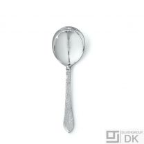 Georg Jensen. Sterling Silver Serving Spoon 115, Small - Continental / Antik.