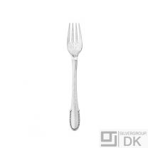 Georg Jensen Sterling Silver Child's Fork - Beaded / Kugle