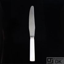 Georg Jensen Sterling Silver Dinner Knife, Short Handle - Bernadotte