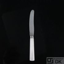 Georg Jensen Silver Fruit Knife / Child's Knife, serrated - Bernadotte