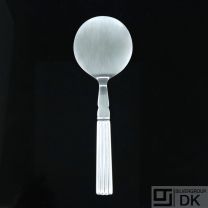 Georg Jensen Silver Server w/ Steel - Bernadotte