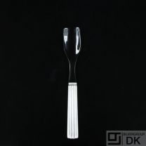 Georg Jensen Silver Caviar Shovel with Horn - Bernadotte