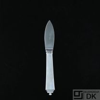 Georg Jensen Silver Oyster Knife - Pyramid/ Pyramide