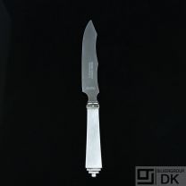 Georg Jensen Silver Cheese Knife - Pyramid/ Pyramide