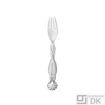 Georg Jensen Silver Fish Fork - Ornamental/ Pyntebestik #55 - NEW