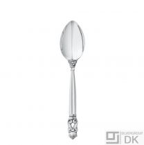 Georg Jensen. Sterling Silver Tea Spoon, Medium 032 - Acorn / Konge - NEW
