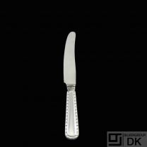 Georg Jensen. Silver Travel Knife 306 - Perle / Rope #34.