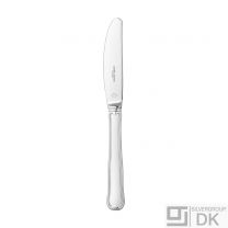 Georg Jensen Silver Dinner Knife, Long Handle - Old Danish/ Dobbelt Riflet - NEW