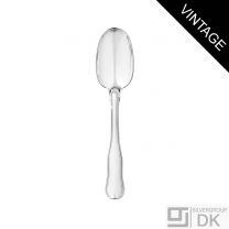 Georg Jensen Silver Dessert Spoon - Old Danish/ Dobbelt Riflet - VINTAGE