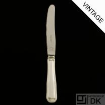 Georg Jensen Silver Fruit Knife, Serrated - Old Danish/ Dobbelt Riflet - VINTAGE