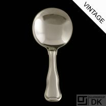 Georg Jensen Silver Sugar Spoon - Old Danish/ Dobbelt Riflet.