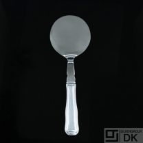 Georg Jensen Silver Server w/ Steel - Old Danish/ Dobbelt Riflet.