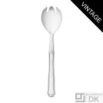 Georg Jensen Silver Salad Serving Fork - Old Danish/ Dobbelt Riflet.