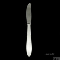 Georg Jensen Hammered Silverplate Luncheon Knife, Long Handle 024 - Mermaid - NEW