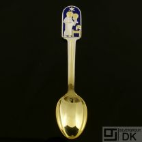Danish Gilded Christmas Spoon, 1934 - A. Michelsen