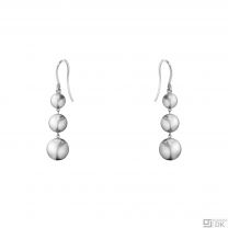 Georg Jensen Silver Earrings #551E - Moonlight Grapes
