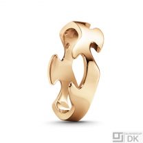 Georg Jensen Fusion Centre Ring - 18 kt. Rose Gold. #1368 C