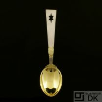 Danish Gilded Christmas Spoon, 1940 - A. Michelsen