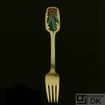 Danish Gilded Christmas Fork, 1946 - A. Michelsen