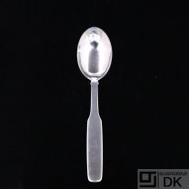 Svend Weihrauch - F. Hingelberg. Silver Dessert Spoon. No. 4