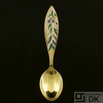 Danish Gilded Christmas Spoon, 1970 - A. Michelsen