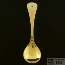 Georg Jensen Gilded Silver Spoon of the Year - 1971