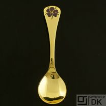 Georg Jensen Gilded Silver Spoon of the Year - 1974