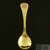 Georg Jensen Gilded Silver Spoon of the Year - 1976