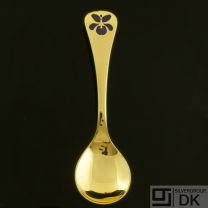 Georg Jensen Gilded Silver Spoon of the Year - 1977