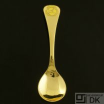 Georg Jensen Gilded Silver Spoon of the Year - 1978
