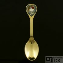 Danish Gilded Christmas Spoon, 1981 - A. Michelsen