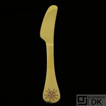 Georg Jensen Gilded Silver Knife of the Year - 1988