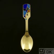 Danish Gilded Christmas Spoon, 1990 - A. Michelsen