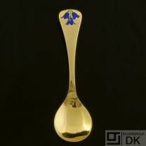 Danish Gilded Silver Spoon of the Year, 1990 - VINTAGE
