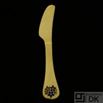 Georg Jensen Gilded Silver Knife of the Year - 1992