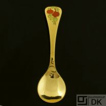 Danish Gilded Silver Spoon of the Year, 1996 - VINTAGE
