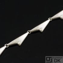 Danish Silver Necklace - Bent Eriksen - VINTAGE