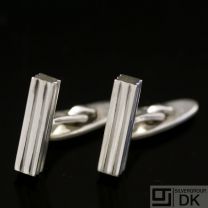 Danish Silver Cufflinks - Aarre & Krogs Eftf. -VINTAGE