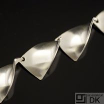 Unique Handmade Sterling Silver Bracelet - Danish Design by Boy Johansen - VINTAGE