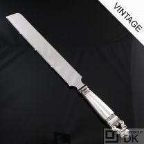 Georg Jensen Silver Bread Knife - Acorn/ Konge - VINTAGE