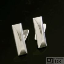 Danish Silver Cufflinks -Bernhard Hertz- VINTAGE
