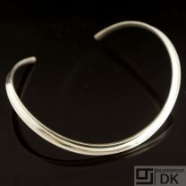 Danish Silver Neck Ring #3 - Palle Bisgaard - VINTAGE