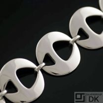 Danish Silver Bracelet -Lund Copenhagen- VINTAGE