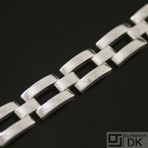 Danish Vintage Silver Bracelet - Bernhard Hertz/ Lund Copenhagen
