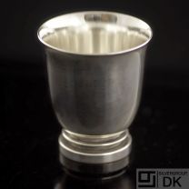 Georg Jensen Small Sterling Silver Cup - Pyramid/ Pyramide #660 A - VINTAGE